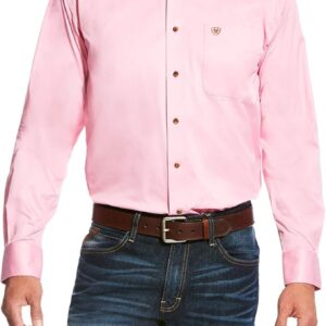 Tall Solid Twill Shirt PINK
