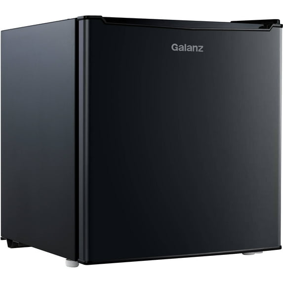 Mini Fridge GL17BK, Black, Single Door