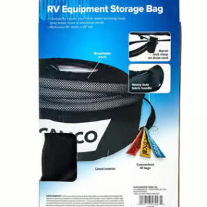 Camco Black RV Equipment Storage Bag
