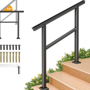 Hand Rails for Outdoor 2 Steps 26″ X 36″