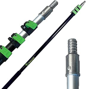 EVERSPROUT 7-to-24 Foot Telescopic Extension Pole (30 Foot Reach) | Heavy Duty