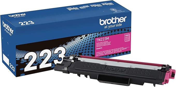 Brother original TN223M Standard Yield Magenta Toner Cartridge