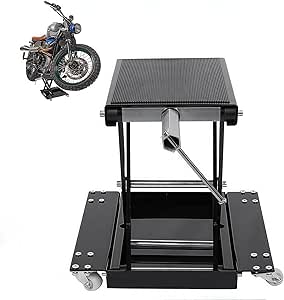 Noliven 1100 Lbs Motorcycle Lift with Dolly