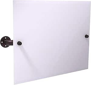 Wall Mounted Tilt Mirror Antique Bronze 66×53.3cm