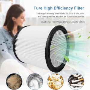DXVC6910 Cartridge Filter for Dewalt Wet/Dry Vacuum
