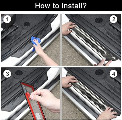 Door Sill Protector Compatible with BMW 2016-2022