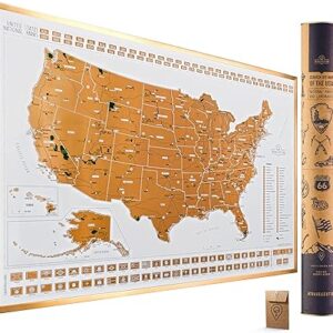 Map of United States 24×17