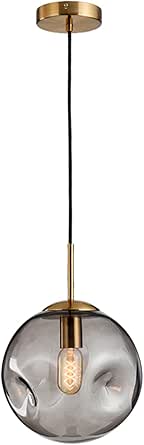 Glass Spherical Pendant Light
