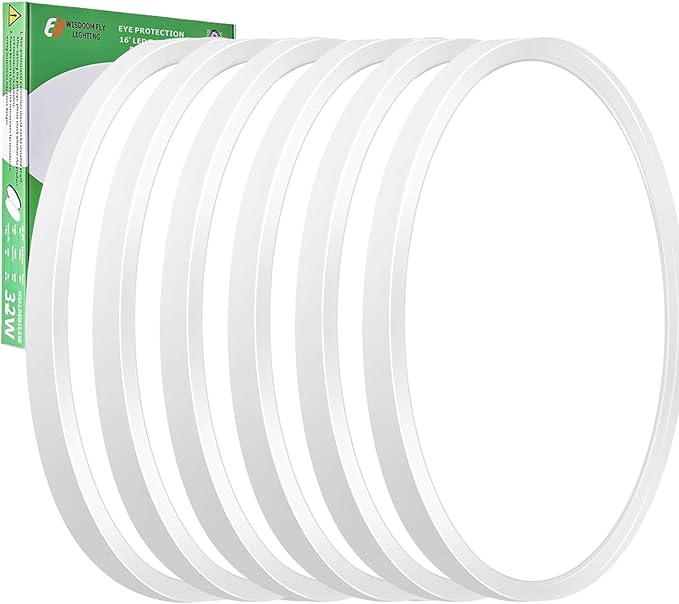 LED Flush Mount Ceiling Light White