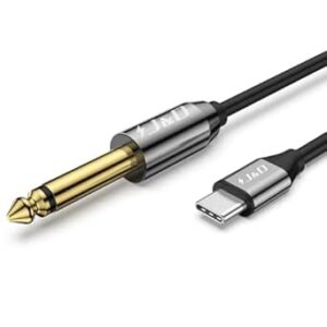 USB-C to 6.35mm 1/4 inch TS Audio Cable