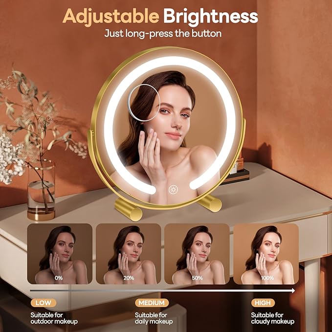 12" " LED Vanity Mirror with Lights