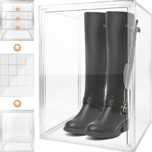 Clear Stackable Boot Box 3 packsb