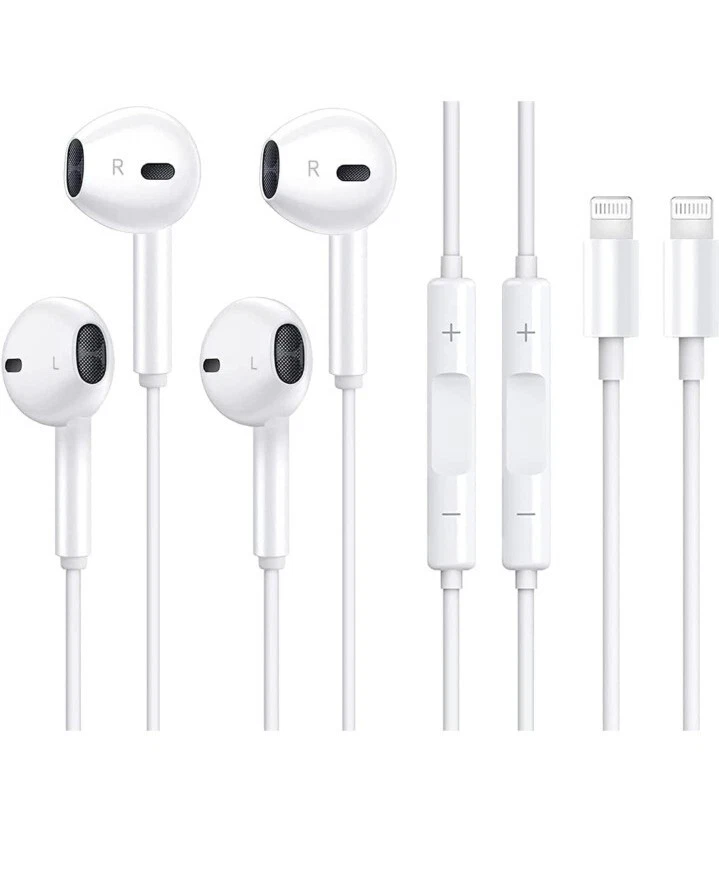 2 pack Earbuds for iPhone