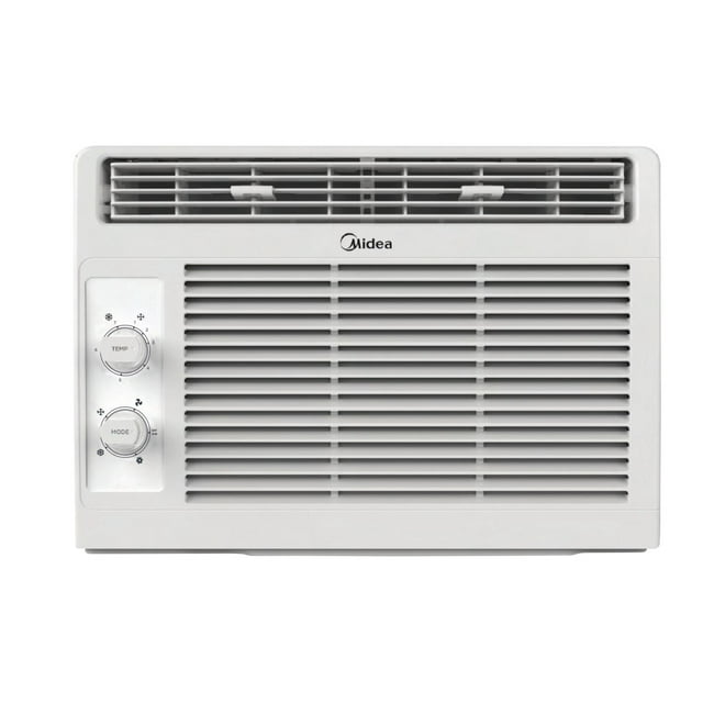 5,000 BTU Window Air Conditioner, White (without box / with dents at the back)
