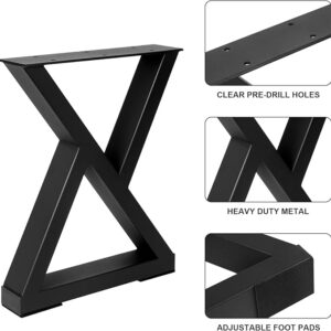 16″ Metal Bench & Table Legs