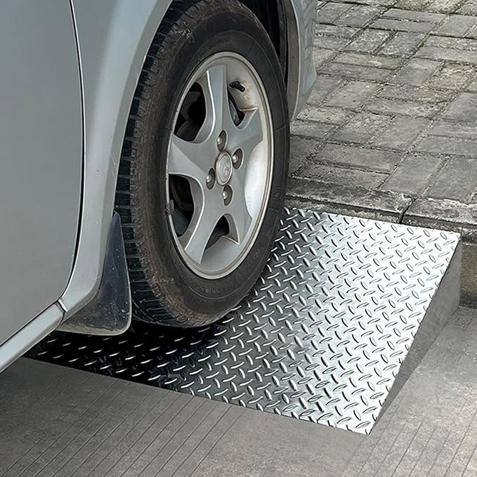 Stainless Steel Curb Ramp (actual size 37.5x27.5x3inches)