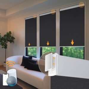 Motorized No Drill Automatic Blinds for Windows –