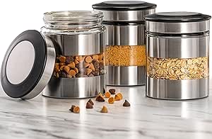 Airtight glass containers