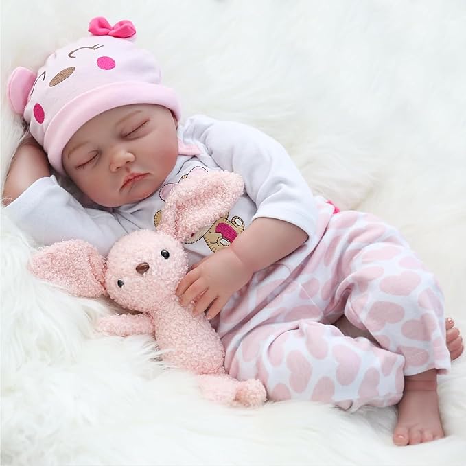 Reborn Baby Dolls 22 inch 55cm Lifelike Reborn