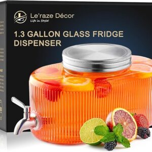 Glass Punch Bowl – Stainless Steel Spigot
