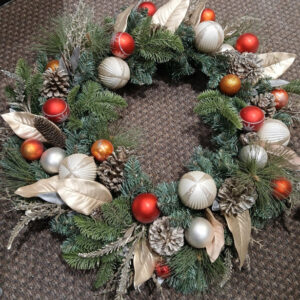 25″ Christmas Wreath