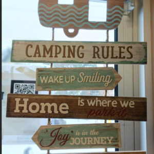 Camping Sign