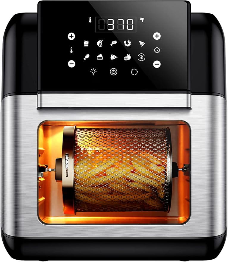 Air Fryer Oven with Rotisserie & Dehydrator