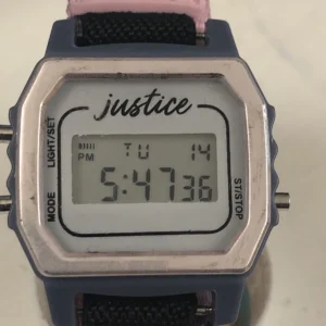 Justice LCD Watch