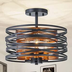 Chandlier 5 light drum