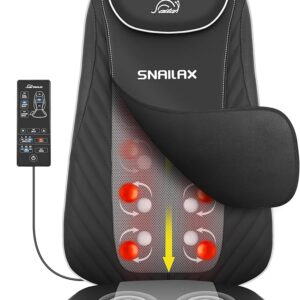 Back massager with soothing heat