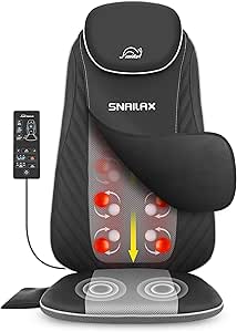 Back massager with soothing heat