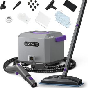 Steam Cleaner: 1650W, Fast 50-Sec Heat-Up