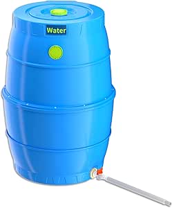 50 Gallon Water Collection Storage Barrel