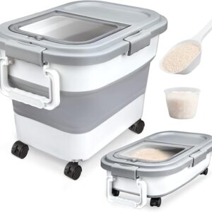 Collapsible Airtight Food Storage (missing handles)