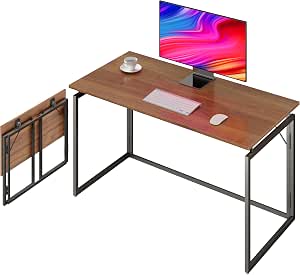 Folding Desk – 39.4″ Wood Top (with little crack)
