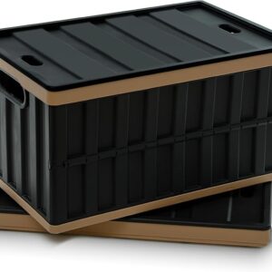 64L Collapsible Storage Bins with Lids