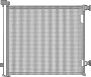 Retractable Baby Gates for Stairs, 55 Wide