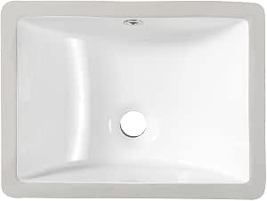 Small Rectangle Undermount Bathroom Sink