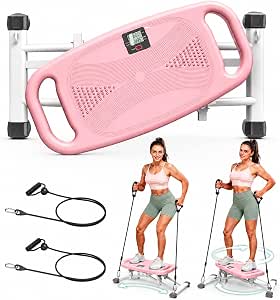 Waist Twister Machine Exercise, Pink