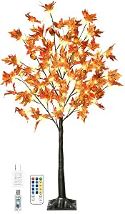 4FT 60LED Lighted Maple Tree