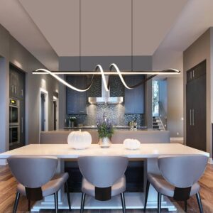 Modern Chandelier, Anti-Glare LED Chandelier