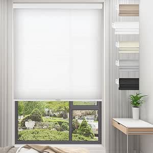 No Drill Honeycomb Blinds 25inches wide (no components)