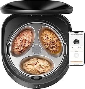 Polar smart wet food feeder