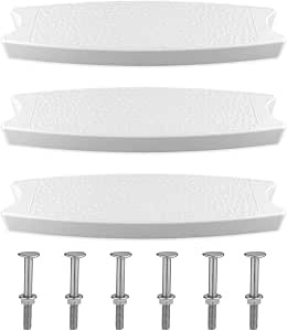 3pcs Pool Ladder Steps, Heavy Duty Plastic