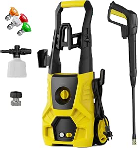 Pressure washer ( missing one nozle and inlet filter)