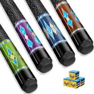 Pool Cue Stick Pool Stick Set of 4
