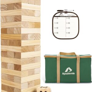 Giant Tumble Tower (Stack from 2Ft to Over 4.2Ft),