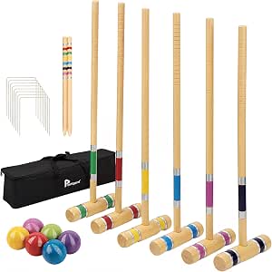 Six Player Croquet Set-28in