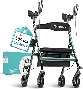 Helavo 28.3″ Extra Wide Bariatric Upright Walker,