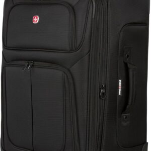 SwissGear Unisex Sion Softside Expandable Luggage with Spinner Wheels Luggage- Carry-On Luggage